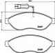 Колодки тормозные дисковые для CITROEN JUMPER / FIAT DUCATO(250,290) / PEUGEOT BOXER TEXTAR 2446902 / 24468 - изображение