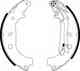 Комплект тормозных колодок для CITROEN NEMO(AA#) / FIAT FIORINO(225), QUBO(225) / PEUGEOT BIPPER(AA#) TEXTAR 91067600 / 98101 0676 - изображение