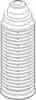 Защитный колпак / пыльник, амортизатор TOPRAN 103 043 - изображение