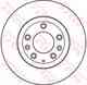 Тормозной диск TRW DF6115 - изображение