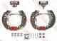 Комплект тормозных колодок для RENAULT CLIO(BB0/1/2#, CB0/1/2#, SB0/1/2#), LOGAN(LS#), SANDERO/STEPWAY, THALIA(LB0/1/2#, LU1/2#) TRW GSK1070 - изображение