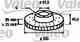 Тормозной диск VALEO 186863 - изображение