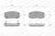 Колодки тормозные дисковые для HYUNDAI i10(PA) / KIA PICANTO(BA) WEEN 151-1191 - изображение