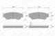 Колодки тормозные дисковые для SUZUKI GRAND VITARA(FT,JT), JIMNY(FJ), VITARA(ET,TA) WEEN 151-1693 / 21907 - изображение