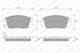 Колодки тормозные дисковые для HYUNDAI GRANDEUR(TG), SONATA(EF,NF) / KIA OPIRUS(GH) WEEN 151-2150 - изображение