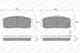 Колодки тормозные дисковые для OPEL FRONTERA(5#MWL4,5#SUD2,6B#), MONTEREY(UBS#) WEEN 151-1153 / 21875 - изображение