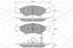 Колодки тормозные дисковые для KIA SEPHIA(FA,FB), SHUMA(FB), SPORTAGE(K00) WEEN 151-2212 / 23384 - изображение