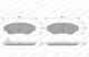 Колодки тормозные дисковые для KIA RETONA(CE), SPORTAGE(K00) WEEN 151-1159 / 23442 - изображение