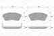 Колодки тормозные дисковые для HYUNDAI SANTA FE(CM) / KIA SORENTO(XM) WEEN 151-1190 / 24351 - изображение
