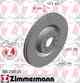 Тормозной диск ZIMMERMANN 100.3301.20 - изображение