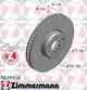 Тормозной диск ZIMMERMANN 150.2915.20 - изображение