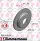 Тормозной диск ZIMMERMANN 150.3433.20 - изображение
