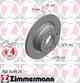 Тормозной диск ZIMMERMANN 150.3499.20 - изображение