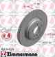 Тормозной диск ZIMMERMANN 150.3411.20 - изображение