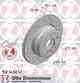 Тормозной диск ZIMMERMANN 150.3450.52 - изображение