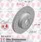 Тормозной диск ZIMMERMANN 150.3451.52 - изображение