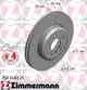 Тормозной диск ZIMMERMANN 150.3483.20 - изображение