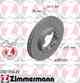 Тормозной диск ZIMMERMANN 250.1356.20 - изображение