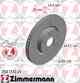 Тормозной диск ZIMMERMANN 250.1372.20 - изображение