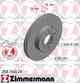Тормозной диск ZIMMERMANN 250.1346.20 - изображение