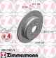 Тормозной диск ZIMMERMANN 280.3182.20 - изображение