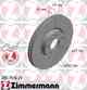 Тормозной диск ZIMMERMANN 285.3516.20 - изображение