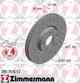 Тормозной диск ZIMMERMANN 285.3516.52 - изображение