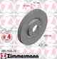 Тормозной диск ZIMMERMANN 285.3524.20 - изображение