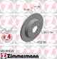 Тормозной диск ZIMMERMANN 320.3810.20 - изображение