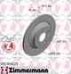 Тормозной диск ZIMMERMANN 370.3056.20 - изображение