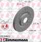 Тормозной диск ZIMMERMANN 370.3088.52 - изображение
