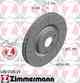 Тормозной диск ZIMMERMANN 400.5505.20 - изображение