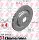 Тормозной диск ZIMMERMANN 400.3688.20 - изображение