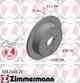 Тормозной диск ZIMMERMANN 530.2465.20 - изображение