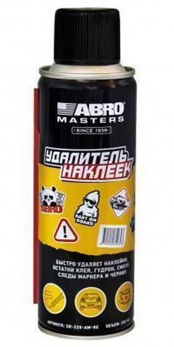 Удалитель наклеек, скотча (200мл) ABRO MASTERS SR-220-AM-RE - изображение Удалитель наклеек, скотча (200мл) ABRO MASTERS SR-220-AM-RE - изображение