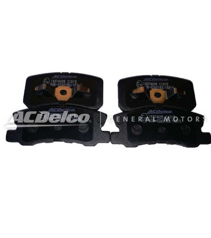 Колодки тормозные задние <b>ACDELCO 19374035</b> - изображение