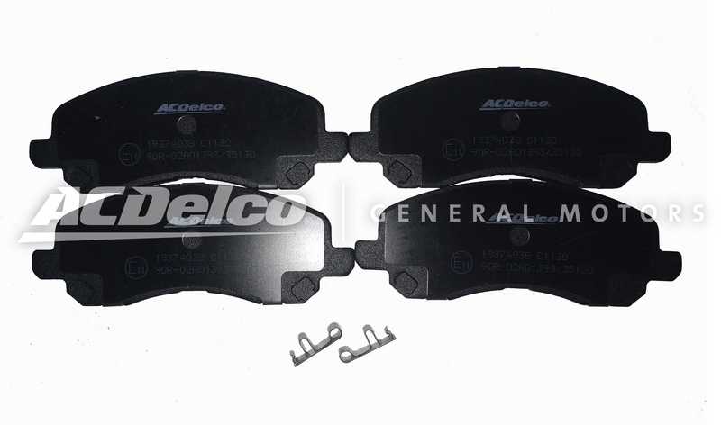 Колодки тормозные передние <b>ACDELCO 19374038</b> - изображение Колодки тормозные передние <b>ACDELCO 19374038</b> - изображение