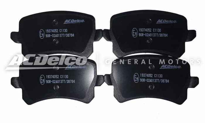 Колодки тормозные | зад | <b>ACDELCO 19374052</b> - изображение