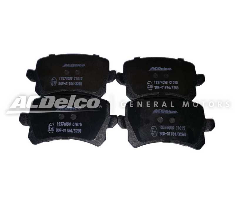Колодки тормозные задние <b>ACDELCO 19374058</b> - изображение