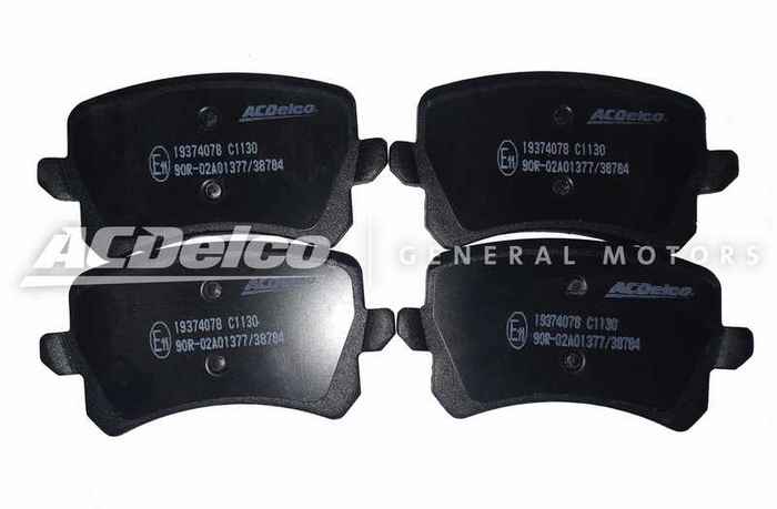 Колодки тормозные | зад | <b>ACDELCO 19374078</b> - изображение