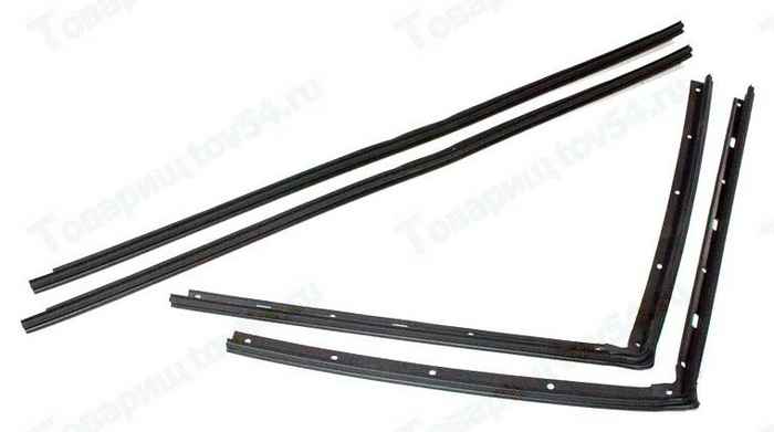 Уплотнители порогов ВАЗ 2123 Нива Шевроле (4шт) <b>AD Plastik 2123-6107034/34/36/37</b> - изображение