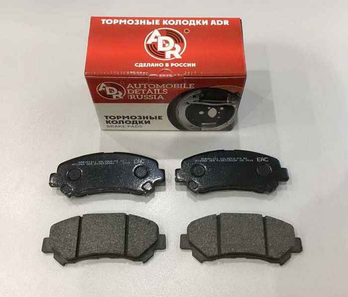 Колодки тормозные передние NISSAN Qashqai+2, X-Trail T31, OEM D1060-JD00A, COMFORT <b>ADR ADR351211</b> - изображение