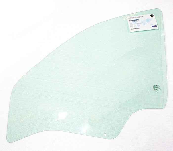 Стекло опускное передней левой двери LADA Largus, Renault Logan атермальное ЗАВОД оригинал <b>AGC 4027796</b> - изображение