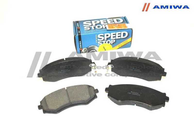 Колодки тормозные дисковые передние <b>AMIWA CD1092S</b> - изображение