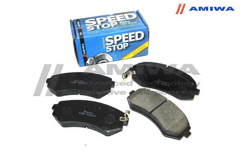 Колодки колодки тормозные дисковые передние <b>AMIWA CD1116S</b> - изображение