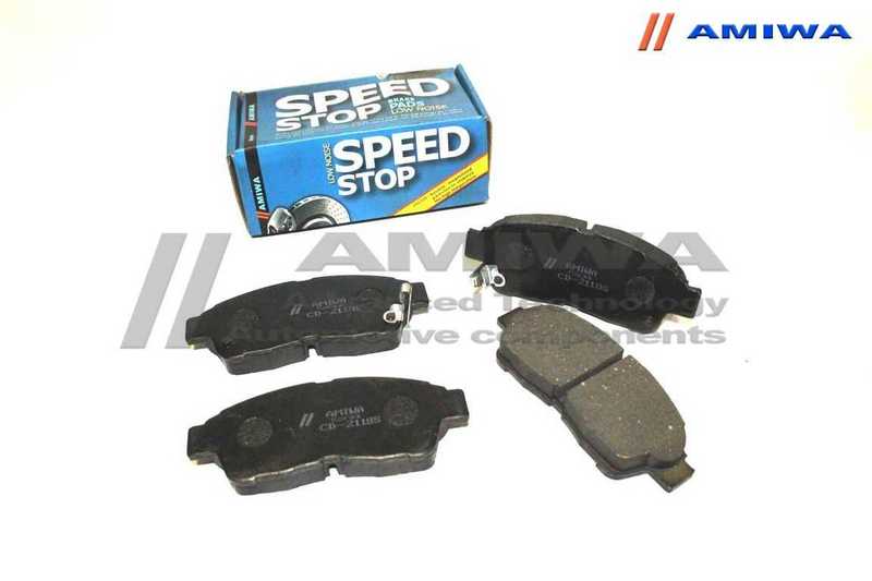 Колодки тормозные дисковые перед <b>AMIWA CD2118S</b> - изображение
