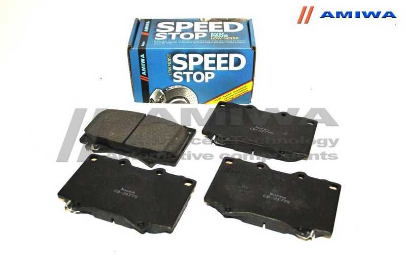 Колодки тормозные дисковые передние <b>AMIWA CD2177S</b> - изображение