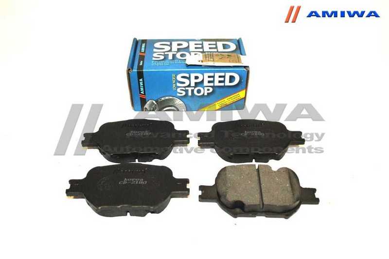 Колодки тормозные дисковые передние <b>AMIWA CD2180</b> - изображение