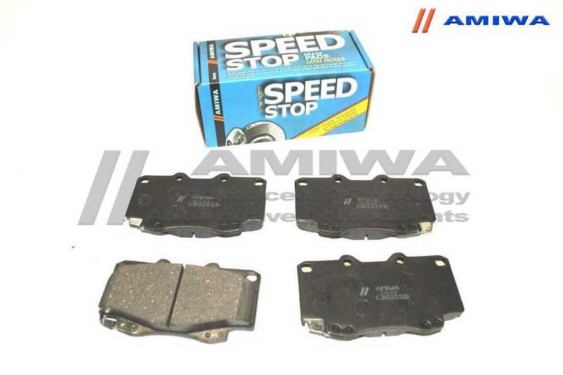 Колодки тормозные <b>AMIWA CD2215D</b> - изображение Колодки тормозные <b>AMIWA CD2215D</b> - изображение