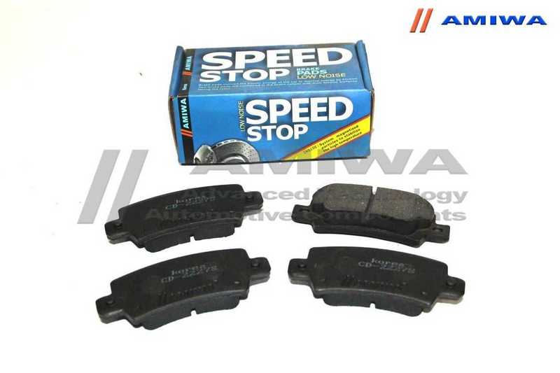 Колодки дисковые задние <b>AMIWA CD2227S</b> - изображение